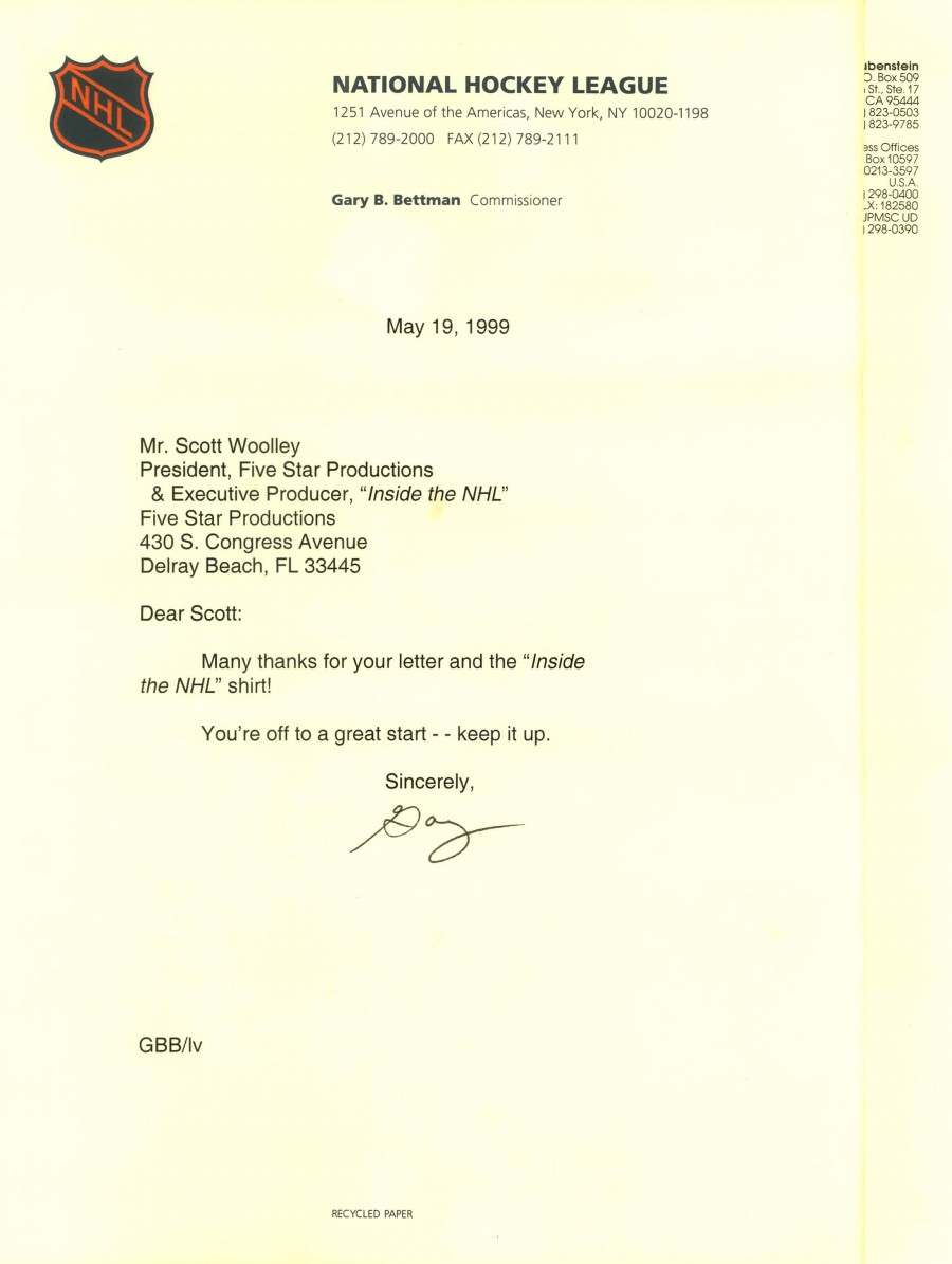 05 19 1999   Gary Bettman